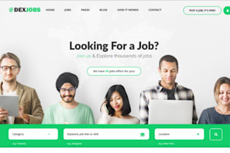 design squarespace recruitment website job board website digital agency website