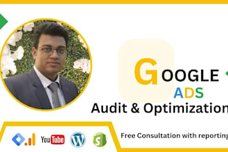 audit and optimize google ads adwords PPC search campaigns