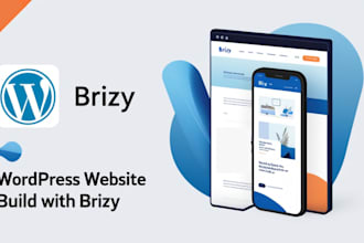 design websites with wordpress brizy cloud