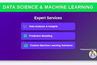 do machine learning, data science, data analysis using python, r