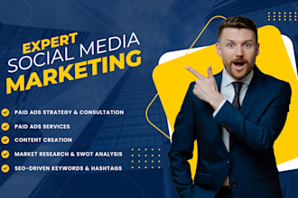 be your social media marketing manager for performance marketing