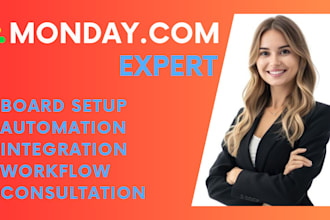 setup, automate and customize your monday crm, clickup, notion, trello airtable