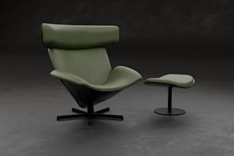 do 3d furniture, lighting product modeling and rendering