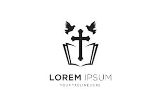 make unique religious, church or ministry logo design