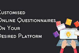 create questionnaire on typeform, jotform, and google forms