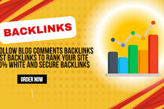 make 250 do follow blog comments backlinks with high da pa