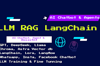 build ai agents, rag, ai llm langchain applications