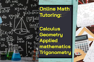 totur you in math statistics calculus algebra tasks
