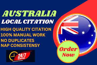do 200 live australia local citations