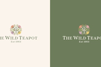 design memorable tea store logo