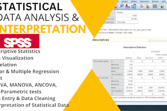 do statistical analysis using spss