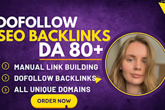 seo high da backlinks contextual link building ranking website traffic