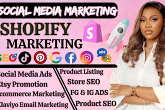 do shopify dropshipping marketing shopify promotion klaviyo email marketing