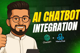 create ai chatbot, manychat automation for insta, whatsapp