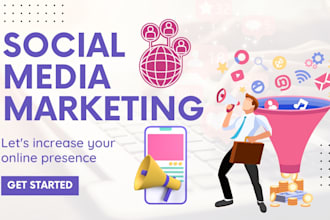 be your professional social media marketing manager, meta business manager