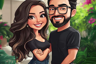 draw the best big head cartoon caricature