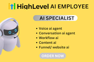 gohighlevel ai automation  ai chat and voice agent