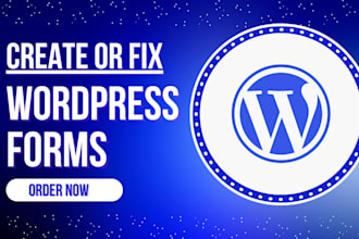 create or fix any wordpress form issue