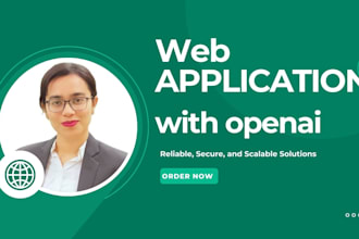 do ai web application with openai chatgpt and ai website