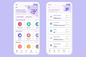 develop ai educational app, ai elearning app, ai quiz app, kids learning app