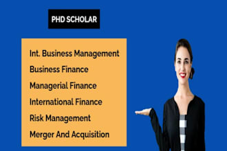do international business managerial finance risk management merger acquisition