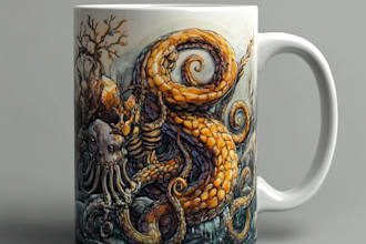 design coffee mug or cup for you