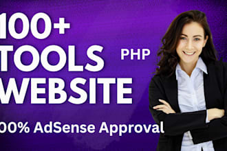 create more than 100 web tools website in PHP