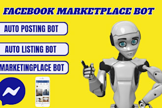setup facebook marketplace bot amazon bot auot response bot chatbot listing bot