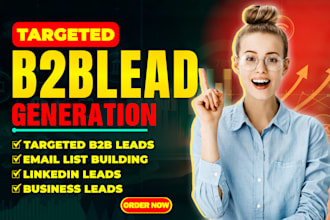 do b2b lead generation, prospect list, lead list, and email list building