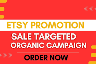 do etsy shop promotion campaigns to boost etsy sales