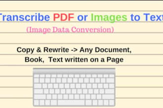 transcribe scanned documents, images, notes and pdfs