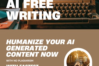 write, rewrite and humanize ai and chat gpt articles