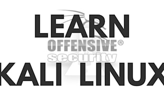 teach you kali linux and penetration testing