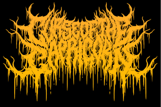 make brutal death metal, deathcore, black metal band logo