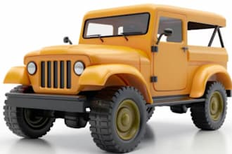 build 3d car, realistic car render, suv car animation, moc lego, assetto corsa