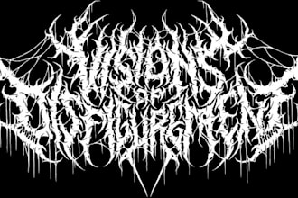 make your killer black metal logo within 24hrs