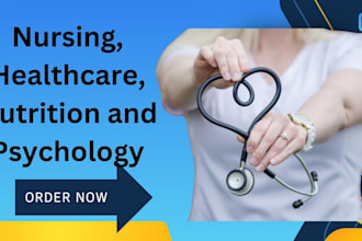 write content in nursing, healthcare, nutrition and psychology