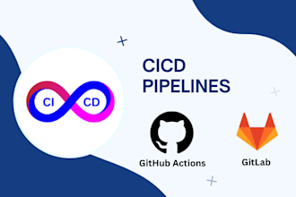 create github action or gitlab cicd pipeline