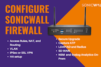 configure and troubleshoot your sonicwall firewall