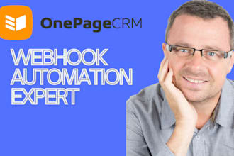 setup webhook automation for onepage crm integrations nutshell workflows