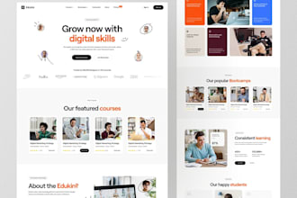design educational lms elearning learndash school website