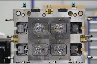 design plastic product for injection molding and 3d printing