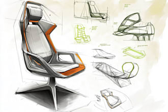 sketch product ideas out of a concept