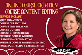 do online course creation course development course outline