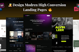 do figma website design and UI UX mockups
