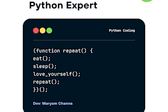 deliver python programming tasks and coding algorithms