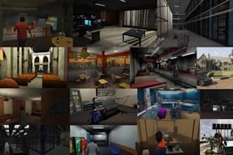 expert fivem mlo developer, custom maps, interiors, and texturing for gta v