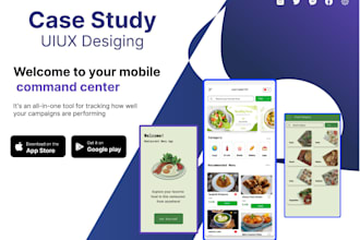create a professional UI UX case study for your portfolio and businesses