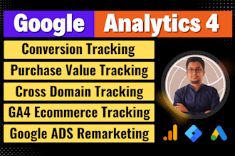 fix or setup google analytics 4 and conversion tracking in 24 hours