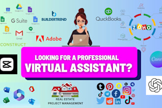 be a virtual assistant  administrative support remote personal assistant